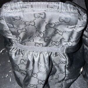 Gucci Black GG Monogram Fabric